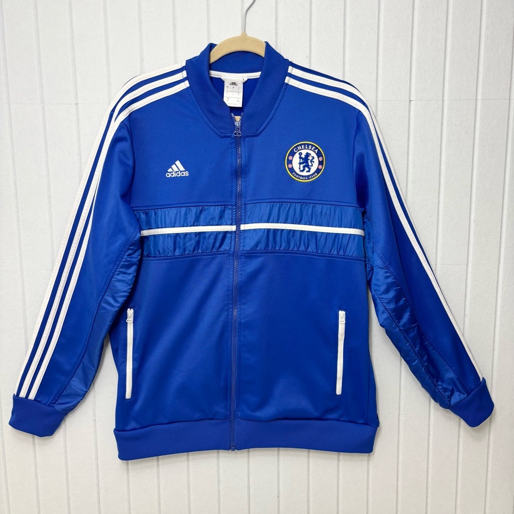 Adidas Men's Royal Blue Chelsea FC 2013 Track Jacket Size L‎